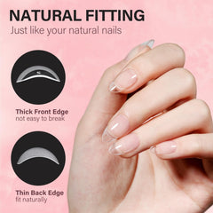 AILLSA light-pink jelly-gel-polish swatch for soft styles