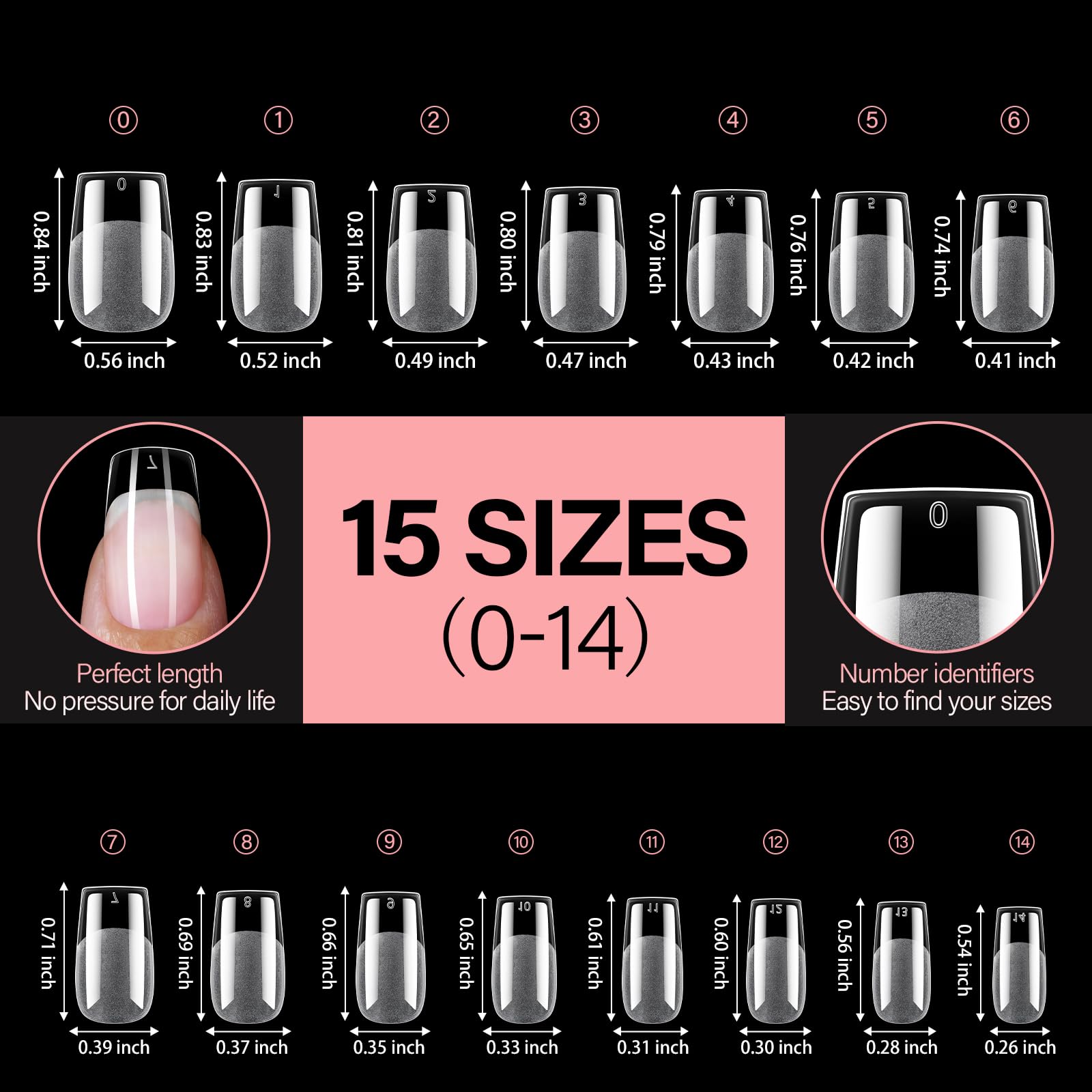 AILLSA long-lasting nail tips three weeks wear with proper use