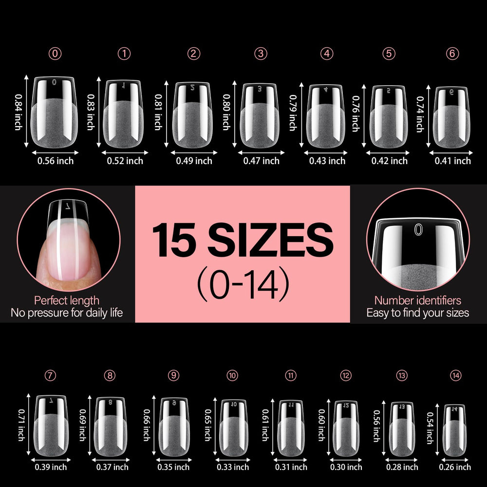 AILLSA long-lasting nail tips three weeks wear with proper use