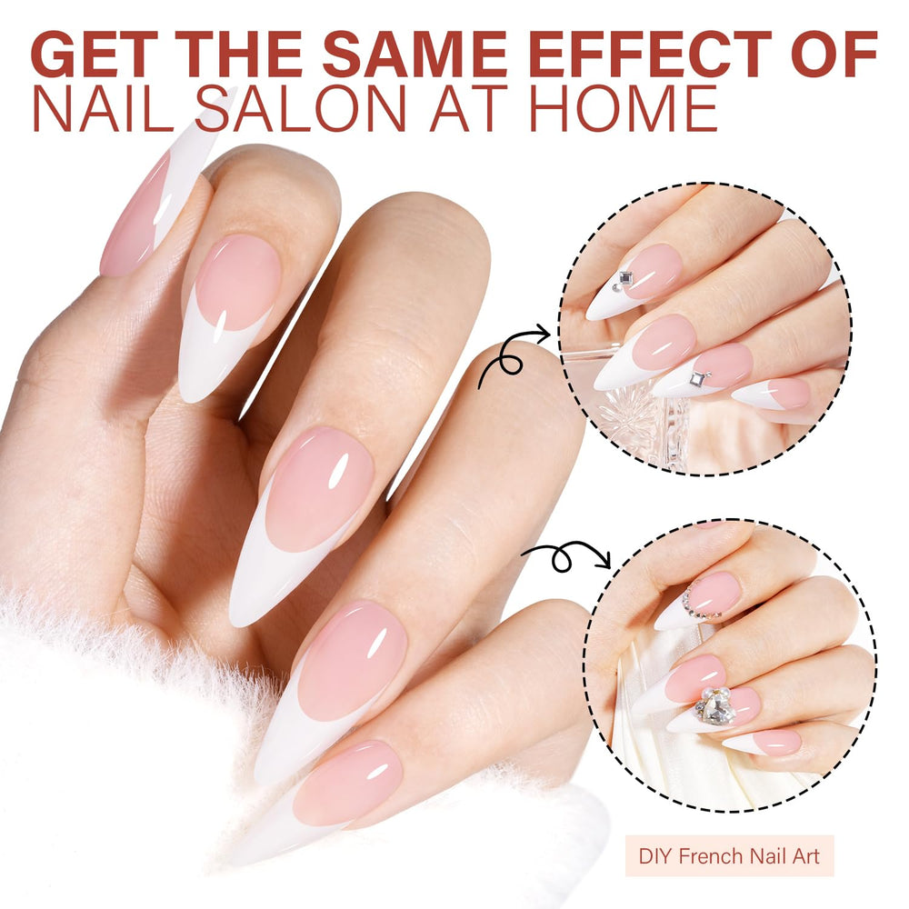 AILLSA pre-applied primer base coat for ready-to-wear gel tips.
