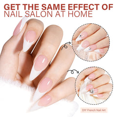 AILLSA pre-applied primer base coat for ready-to-wear gel tips.