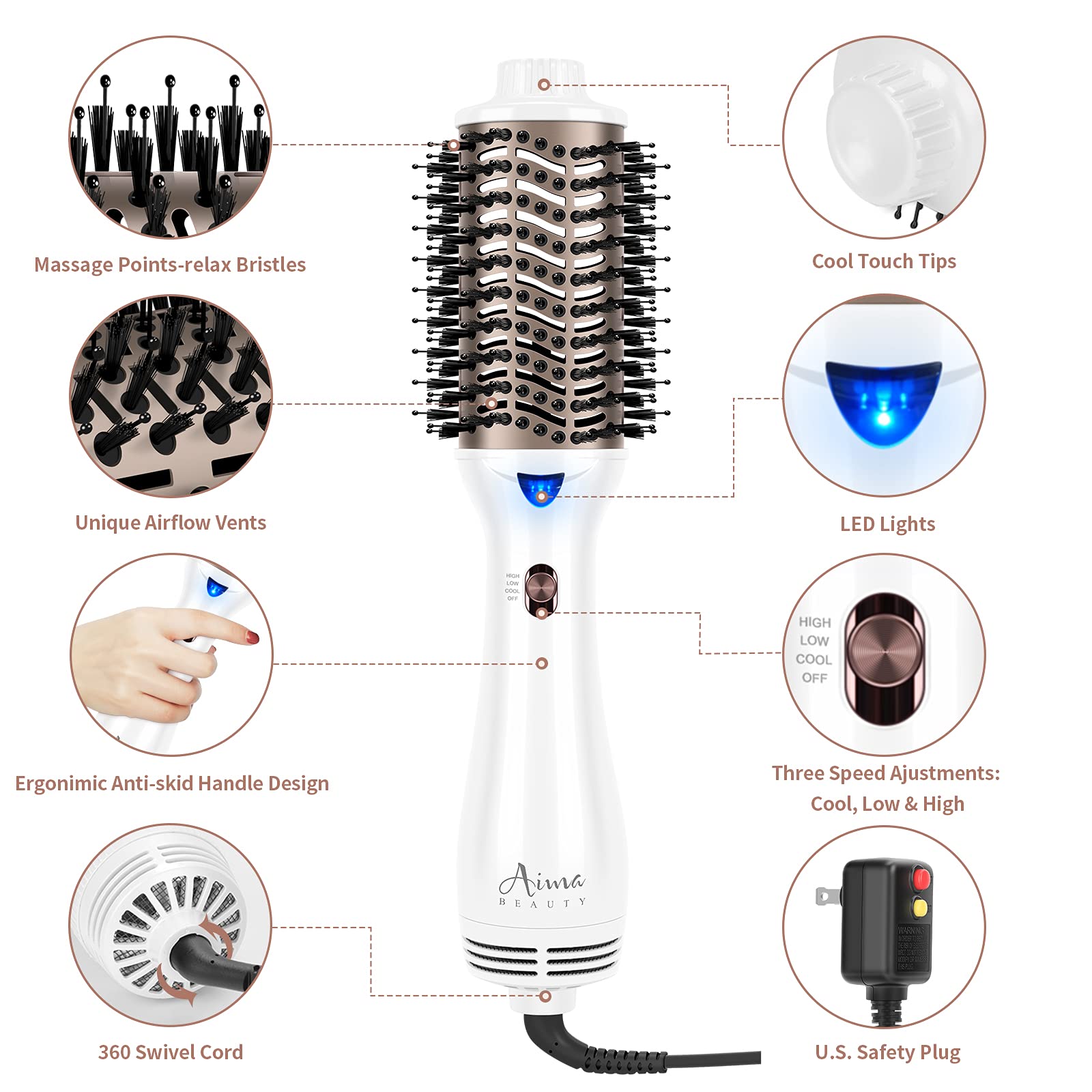 Aima Beauty 365-day money-back service for purchase peace of mind