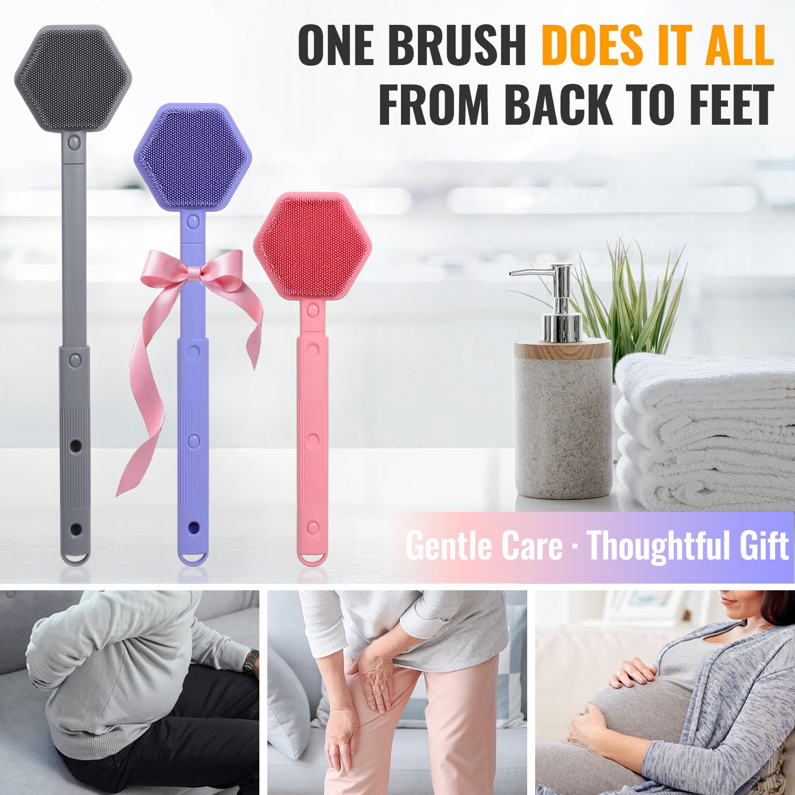 AIMAIAIMAI elder-friendly design supports comfortable bathing for seniors and caregivers.