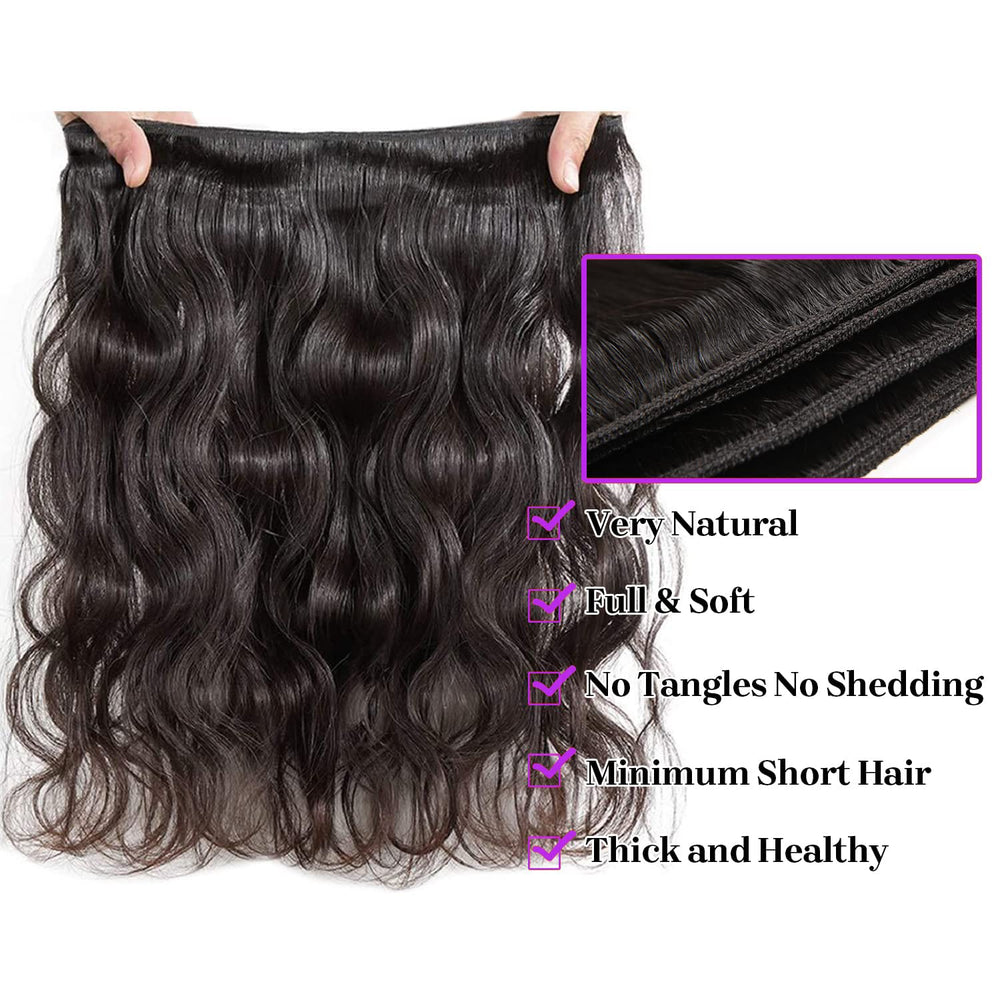AIMAKER Aspumod 12A 20-inch body-wave bundle for long flowing waves