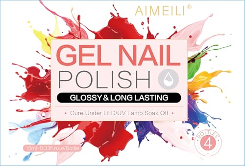 AIMEILI nails wearing nude gel for durable manicure