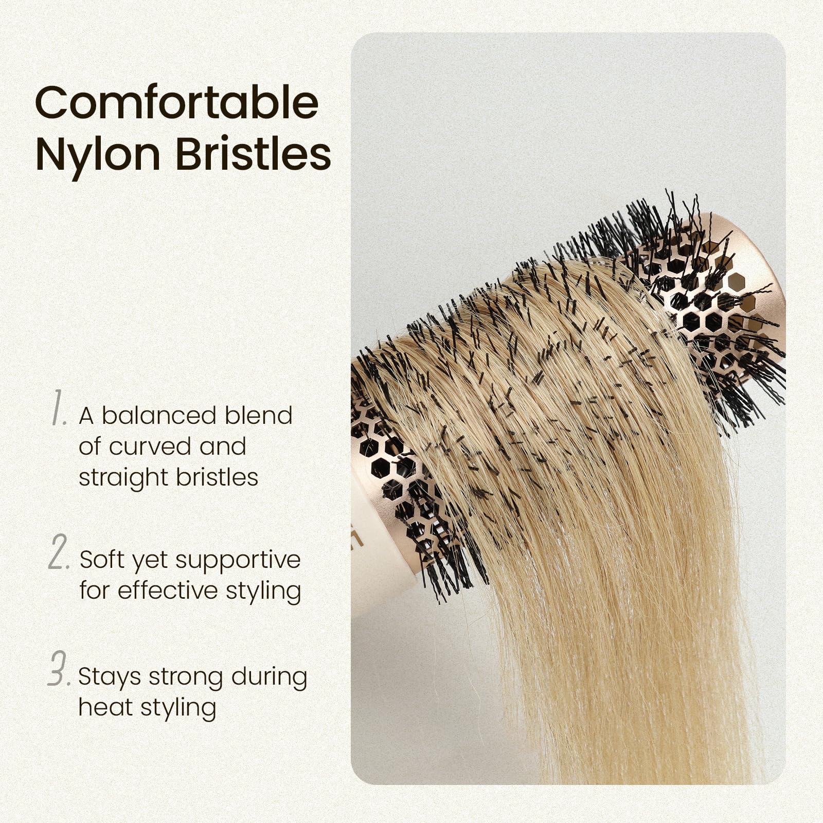 AIMIKE NaturaVol includes two clips to help section hair for styling