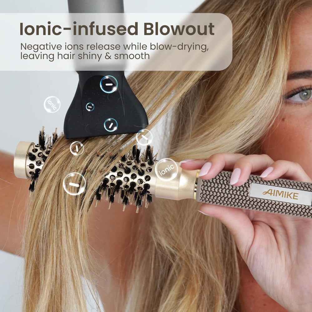 AIMIKE four clips included for precise sectioning during blow drying