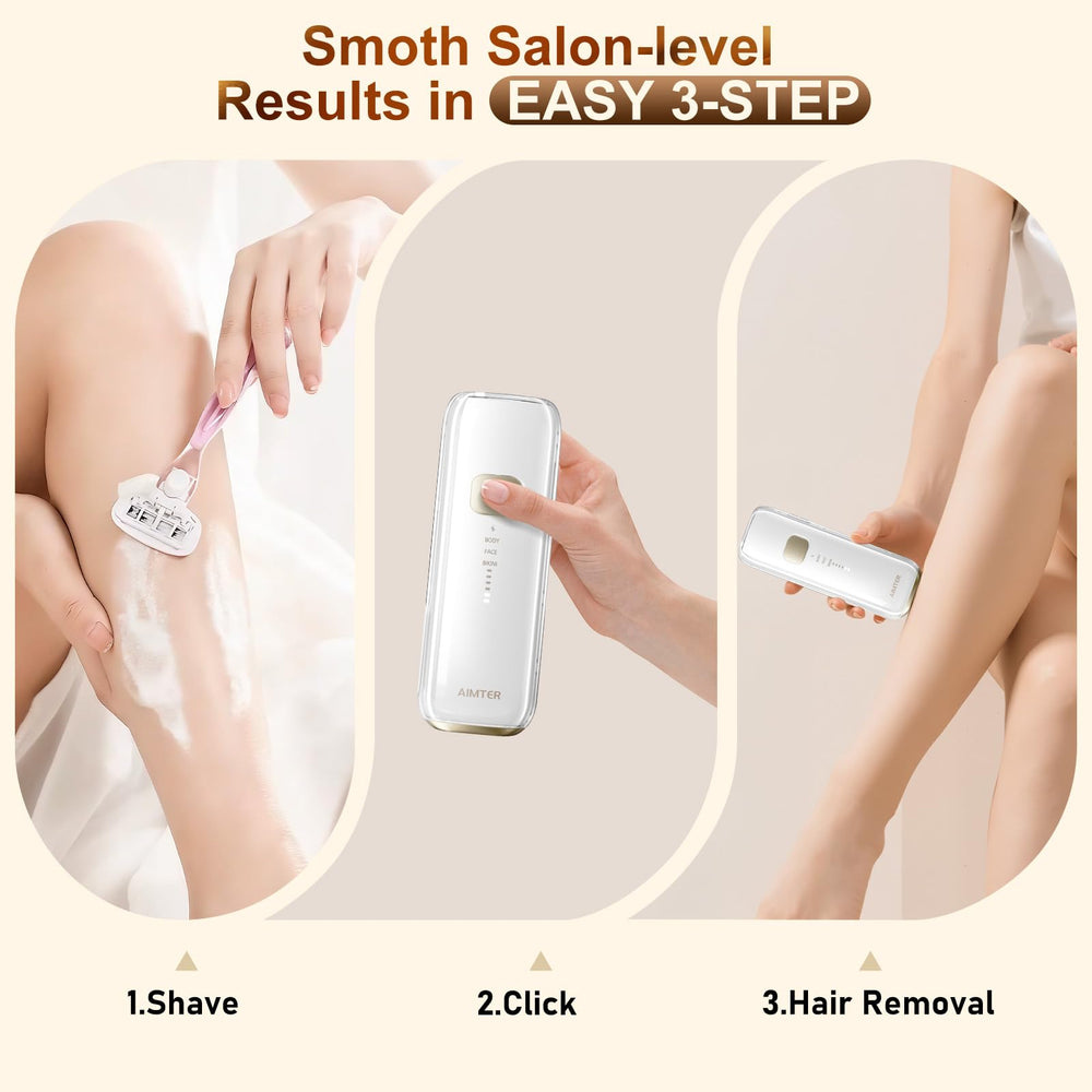 AIMTER four-week results graphic suggesting noticeable improvement.