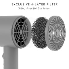 Aina hair dryer diffuser attachment ready for customized volumized styles.
