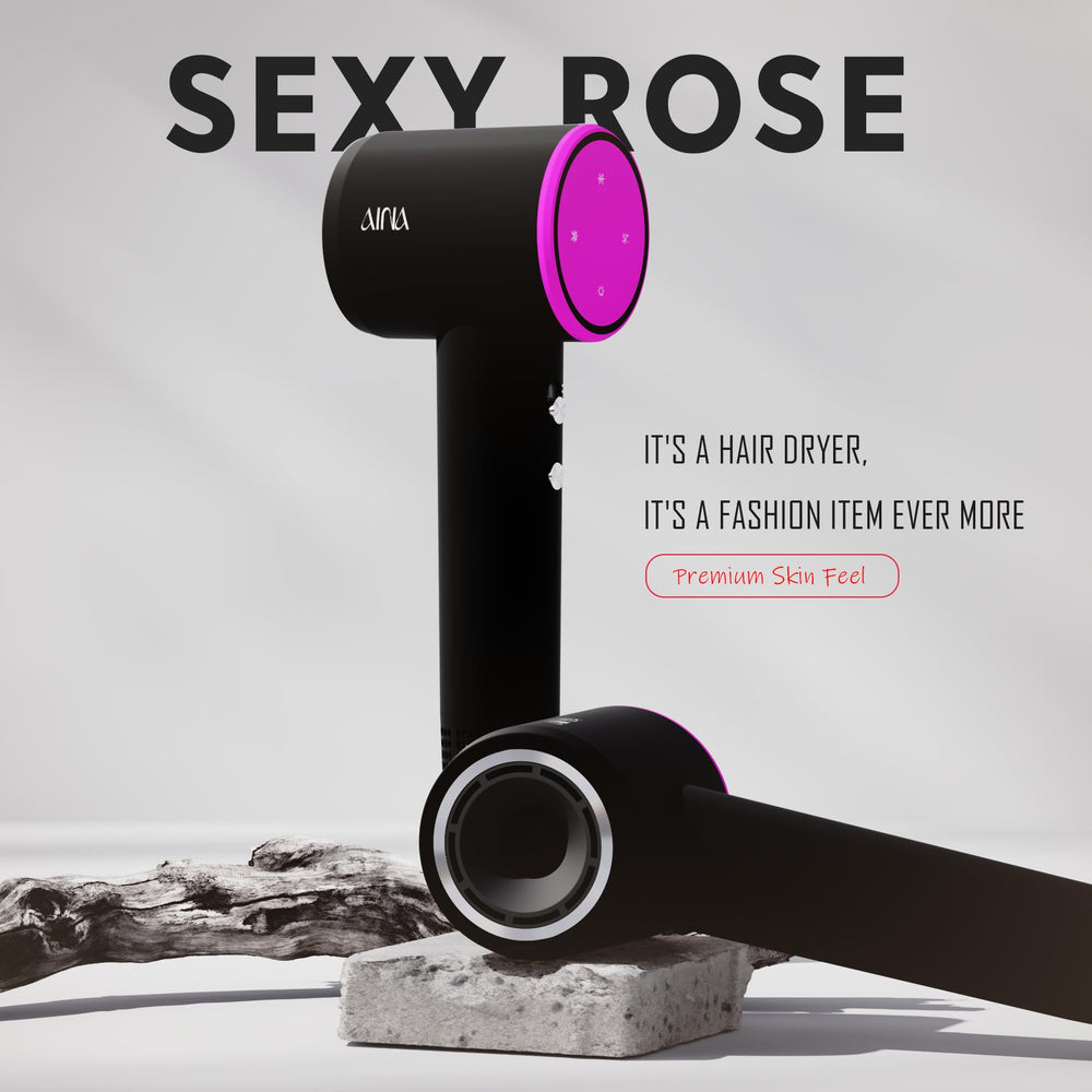 AINA Hair Dryer ultralight design for easy handling and travel