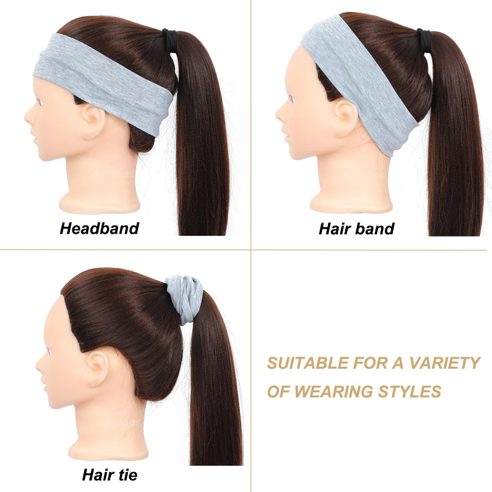 Ainitops travel outdoor use headbands for managing hair on the go