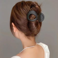 Ainvhh beige French Concord curved hair claws blend with outfits while staying secure