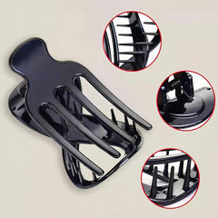 Ainvhh grey French Concord curved hair claws show lightweight styling with non-slip teeth