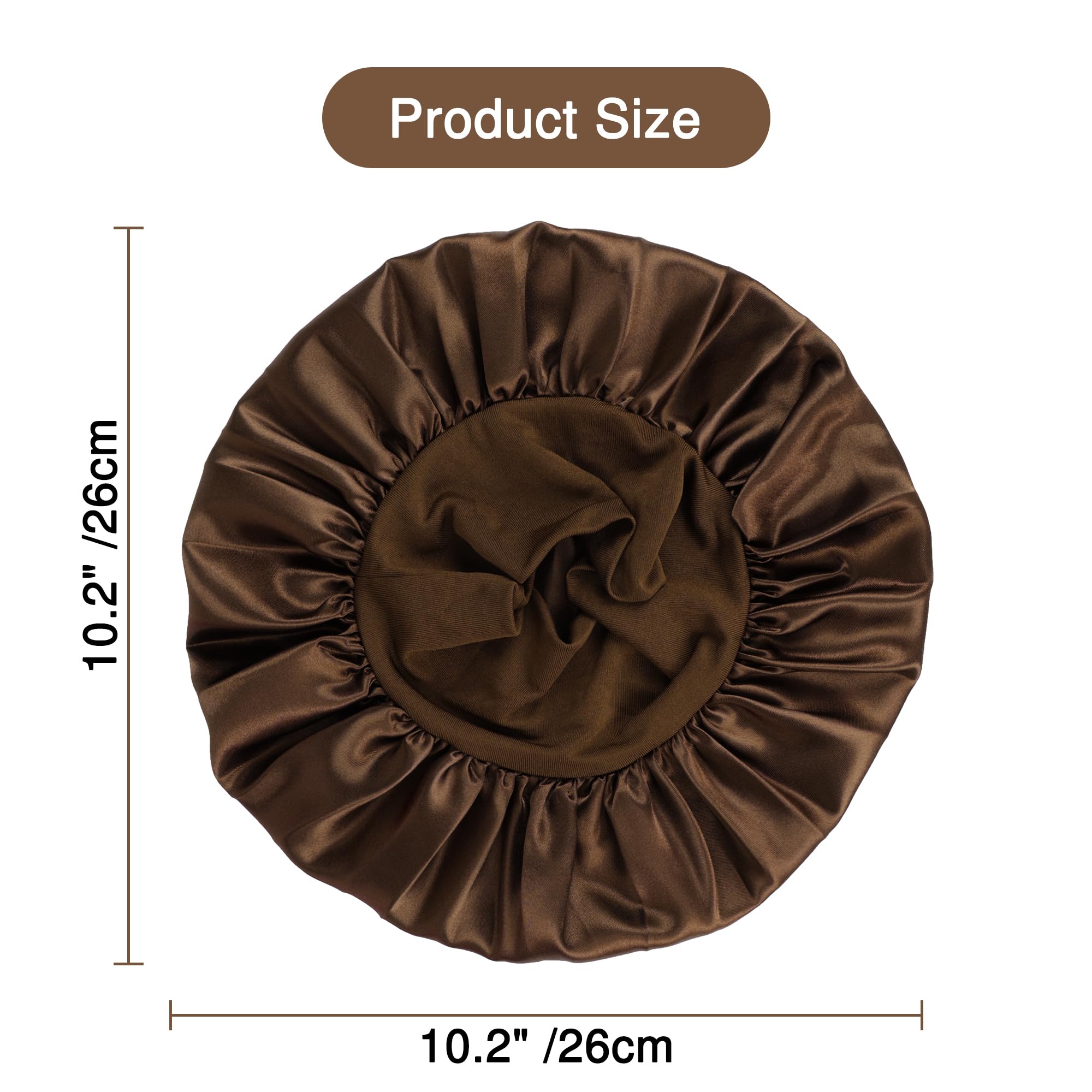 Aiphamy kids satin hair bonnet bedtime scene keeps hairstyles fresh
