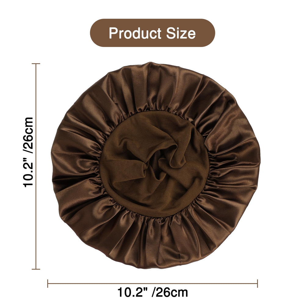 Aiphamy kids satin hair bonnet bedtime scene keeps hairstyles fresh
