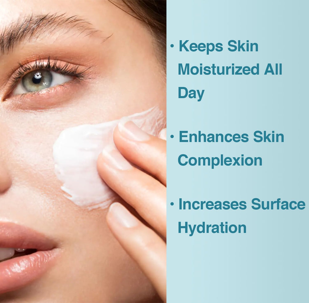 Air Repair Skincare Complexion Moisturizer texture swirl demonstrates quick-absorbing hydration.