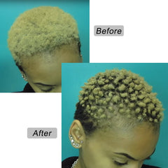 Air&TREE esponja-barbero mágica para rizos Afro con volumen.
