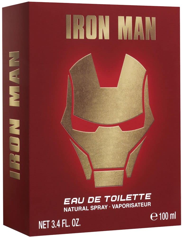 Air-Val Marvel Iron Man 34 EDT M nozzle and cap enable controlled spray