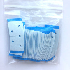 AIRAO tape application demonstrates easy wig attachment.