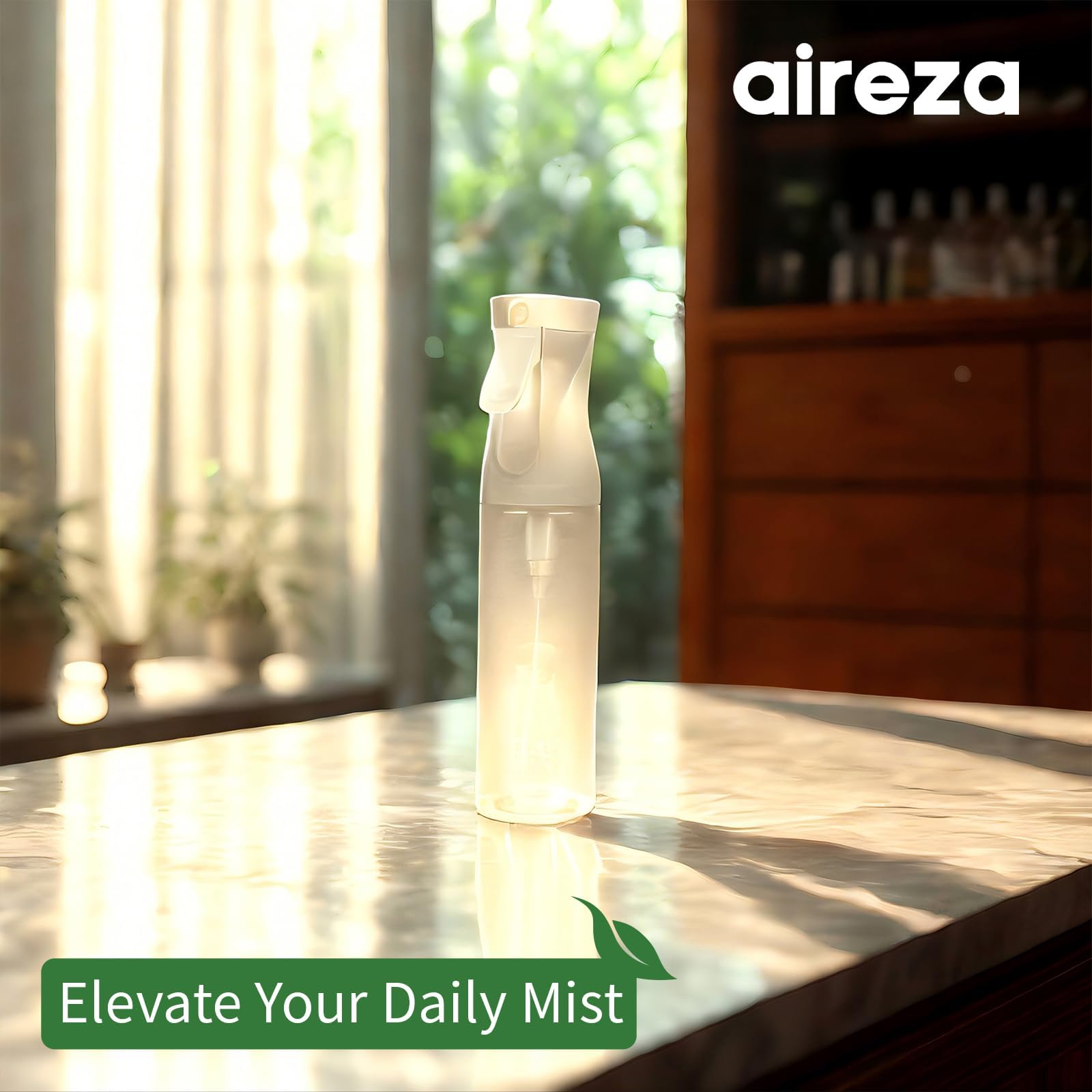 aireza used for cleaning and fabric refresh tasks with flexible mist