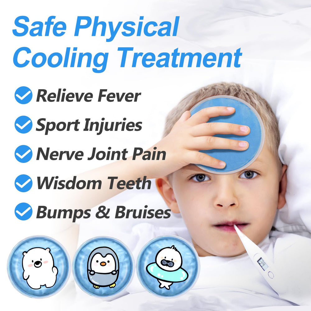 AiricePac kid ice pack held in hand for easy targeted application.