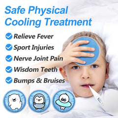 AiricePac kid ice pack held in hand for easy targeted application.