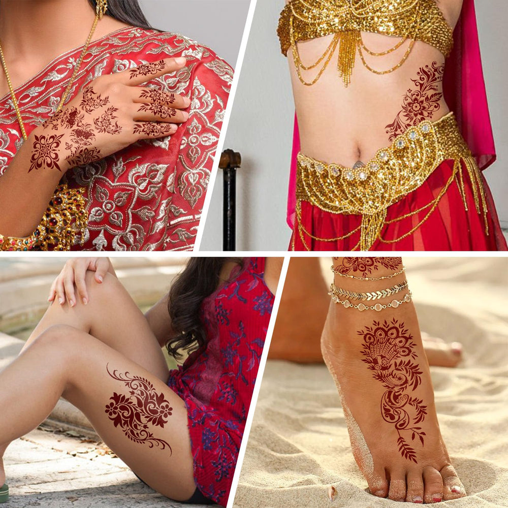 AIRNOGO festival ready mehndi looks suit weddings parties and music events
