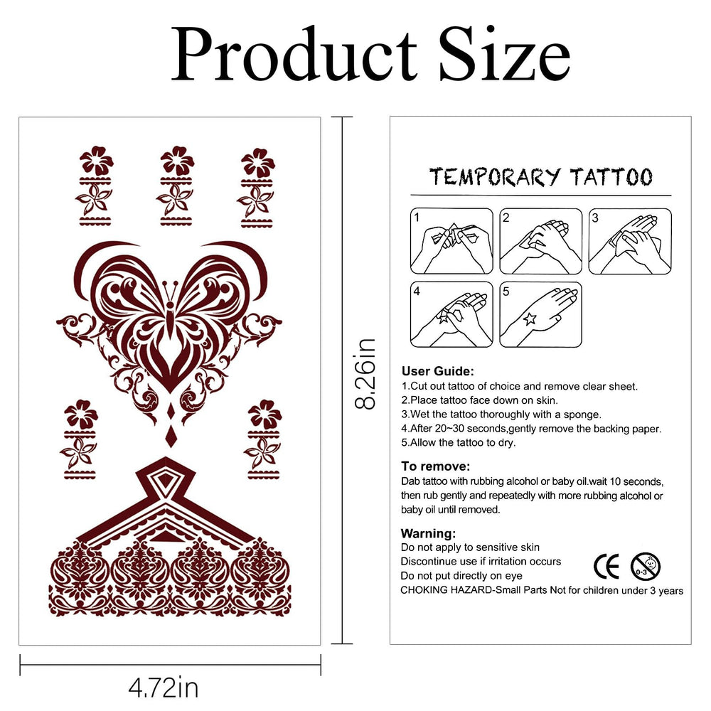 AIRNOGO Henna tattoo gift idea for fashion-forward friends and celebrations
