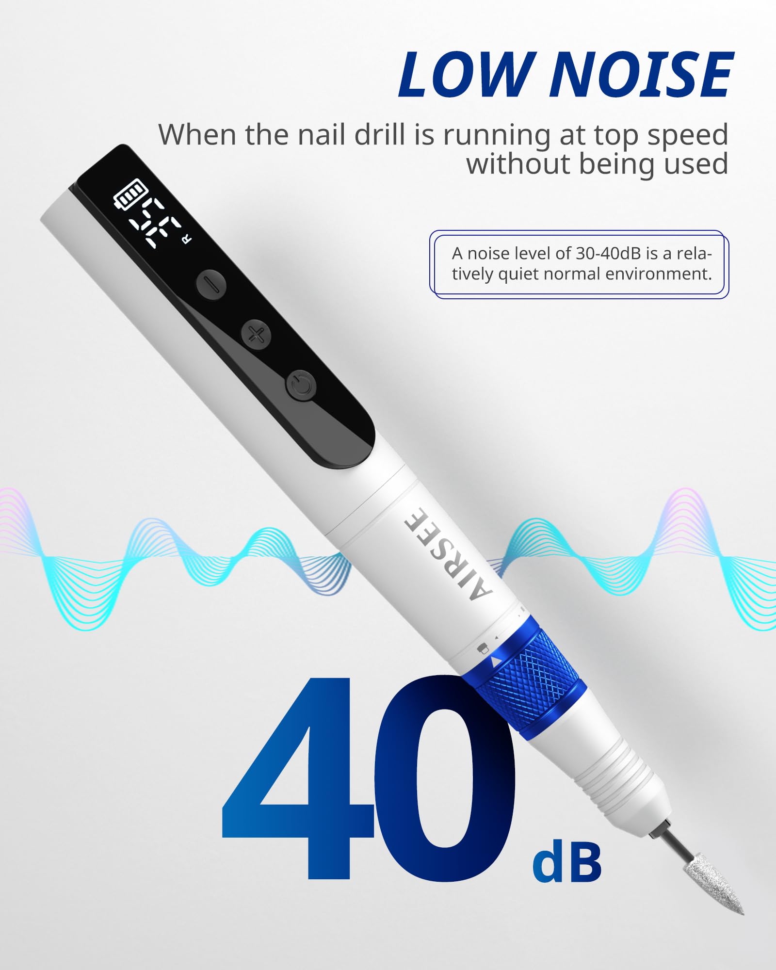 AIRSEE dual-direction rotation supports left- and right-handed use