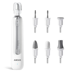 AIRSEE professional manicure-pedicure kit front view for easy home care.