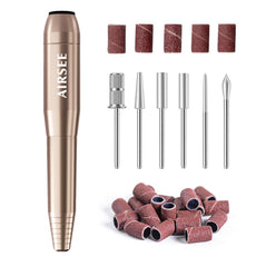 AirSee Studio Basic Nail Drill USB portable setup for on-the-go manicures