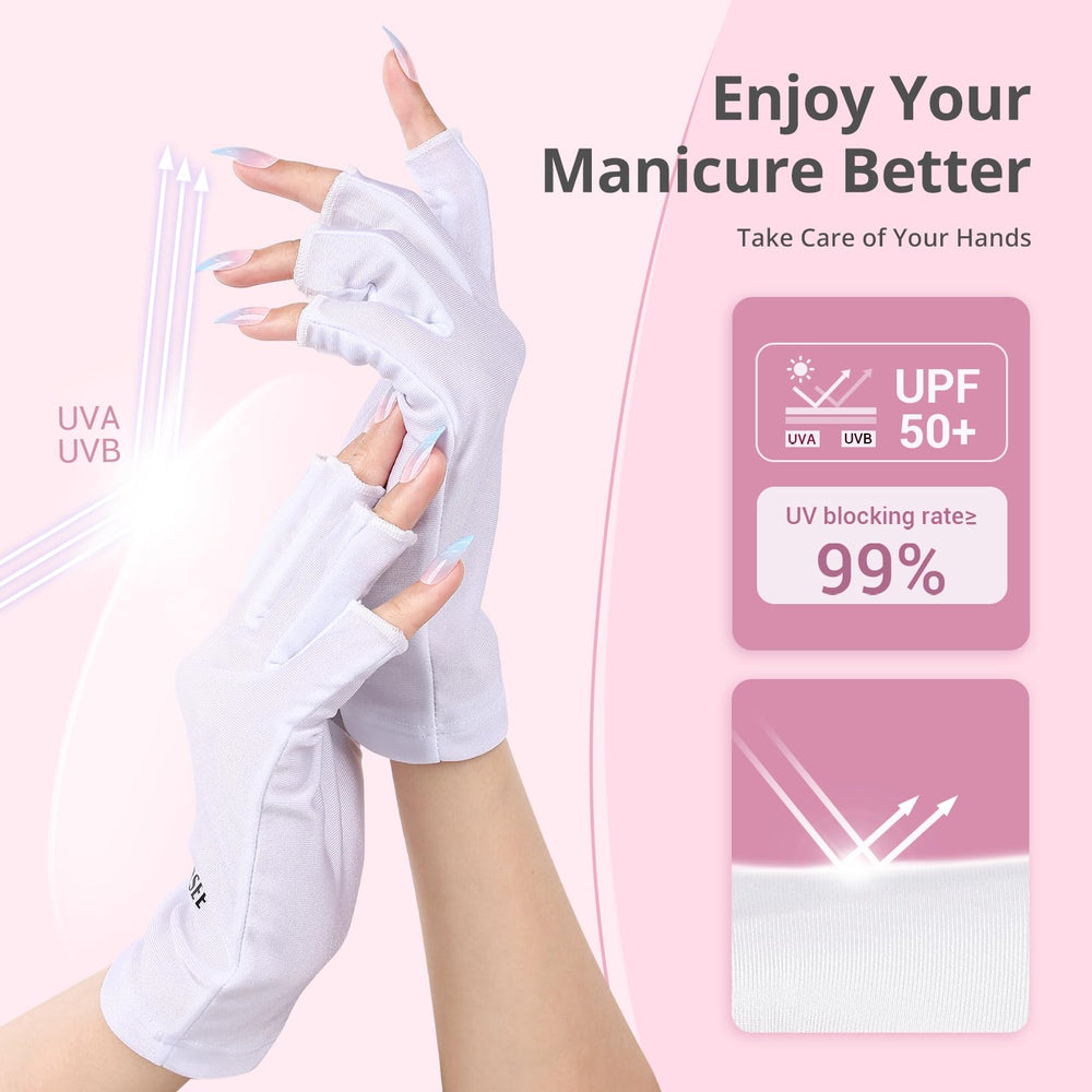 AirSee tejido nylon-lycra suave para guantes anti-UV