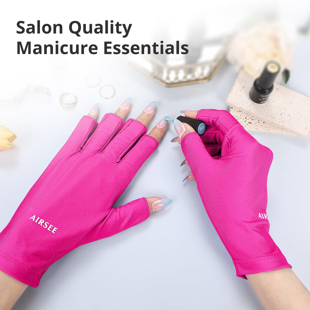 AIRSEE UV Gloves provide extended finger coverage with foldable tips.