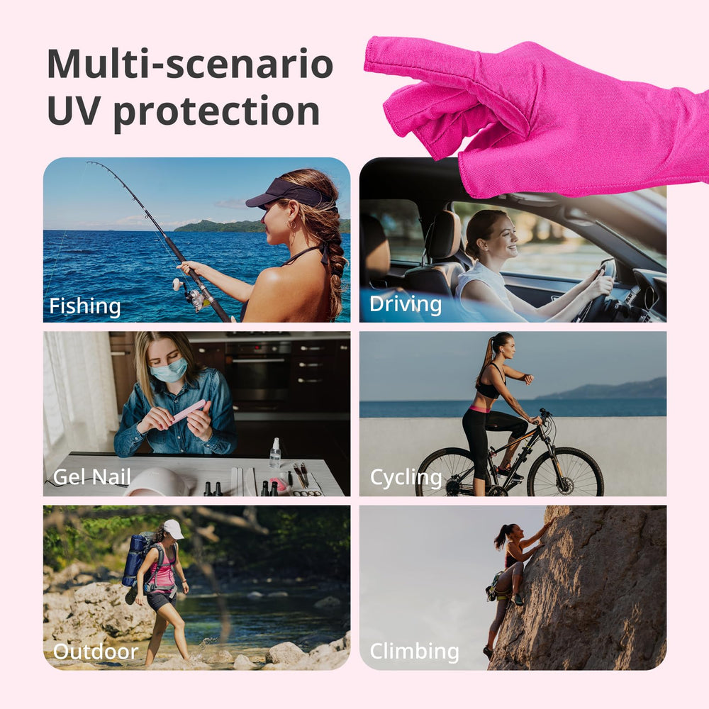 Wash AIRSEE UV Gloves before use to prevent lint.