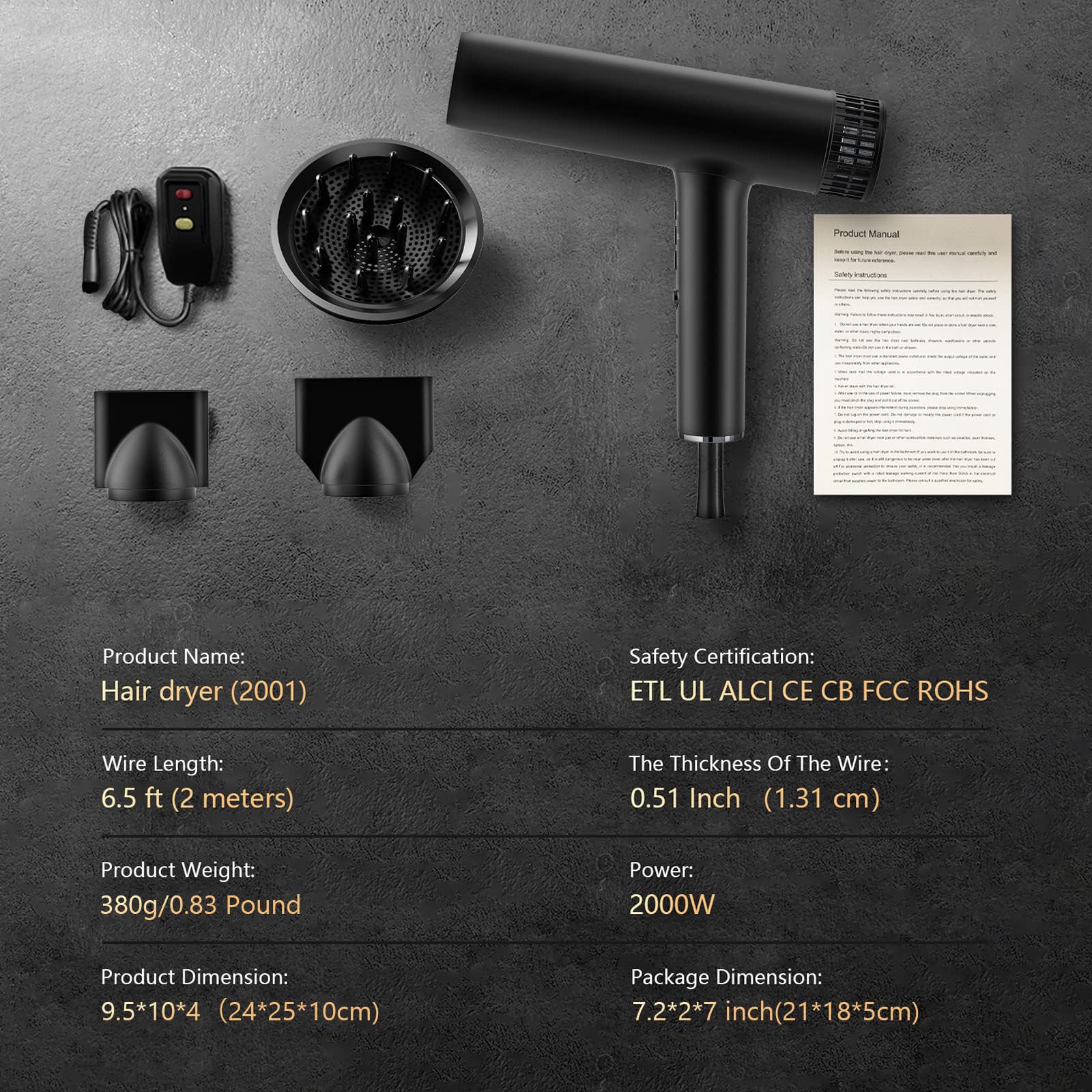 Airyomi safety features include ALCI plug for added safety and peace of mind