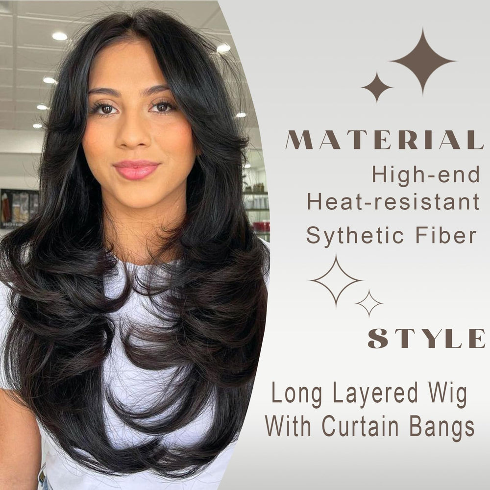 Aisaide ombre blonde highlights on 24-inch wig for bright dimension
