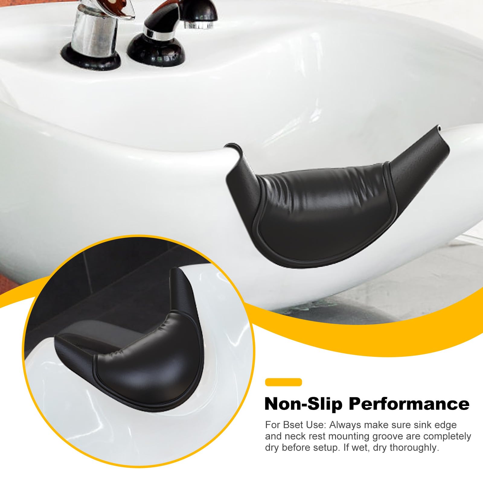 AISEELY neck rest easy install for salon or home use
