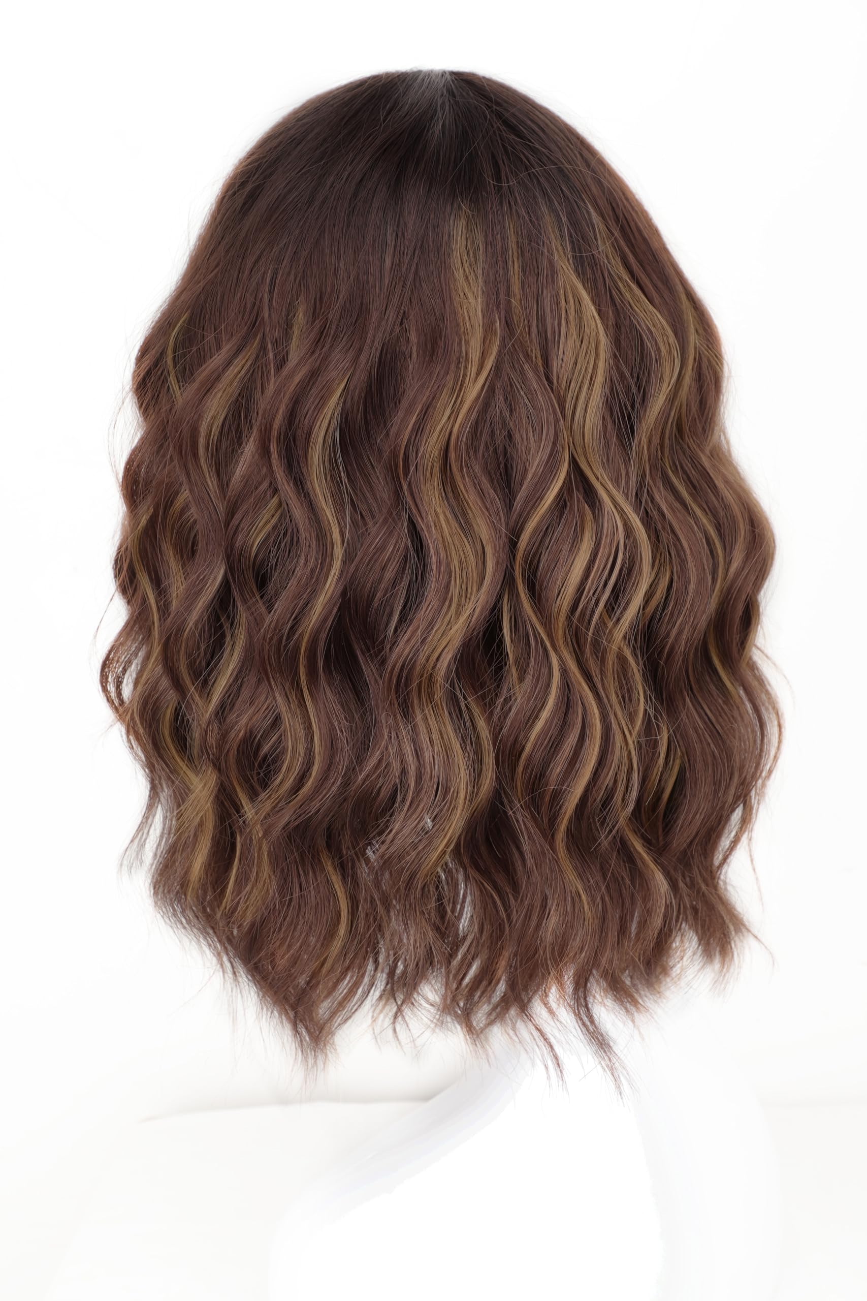 AISI HAIR heat-resistant synthetic fiber wig close-up ready-to-wear