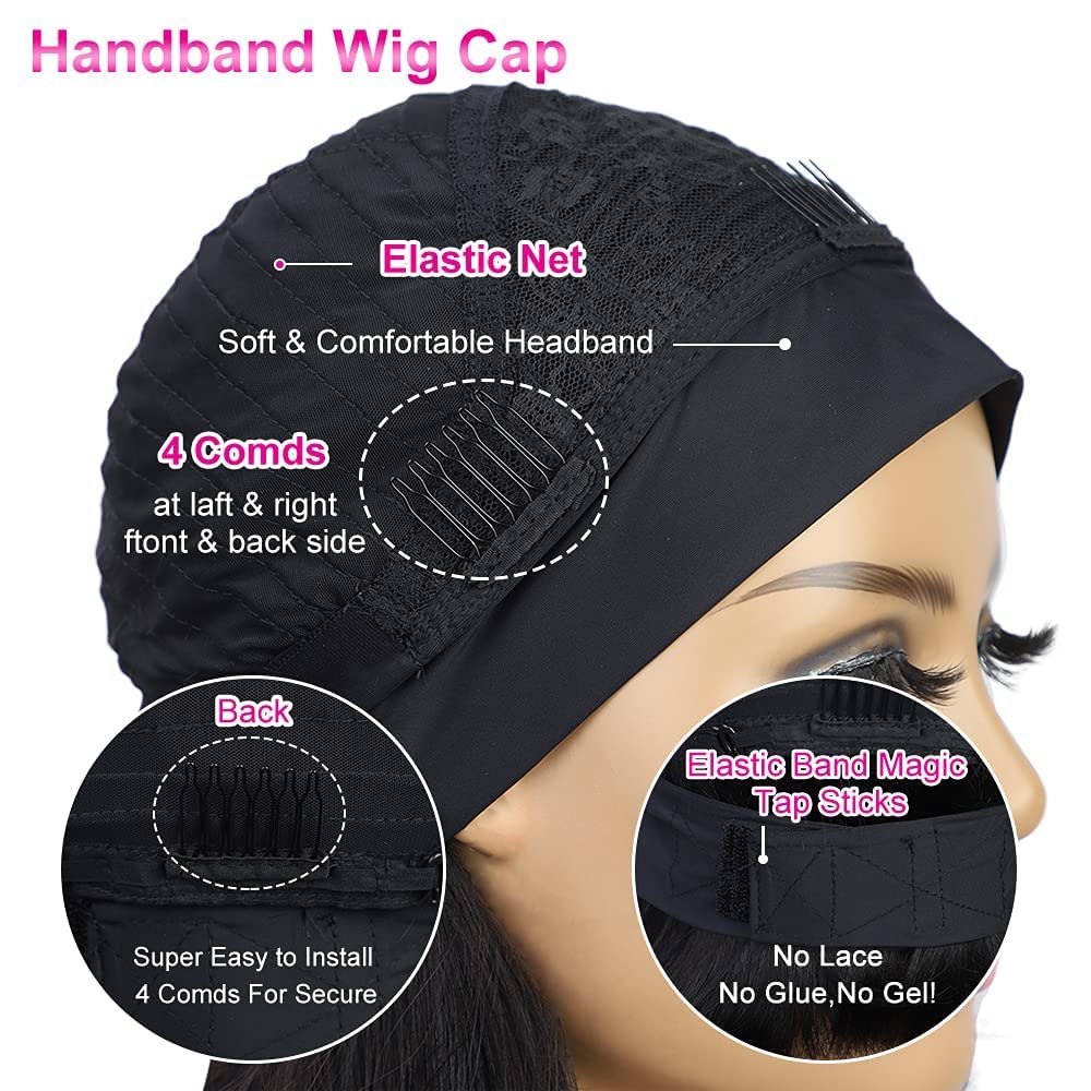 AISI QUEENS velcro-back design with three combs for stable, adjustable fit.