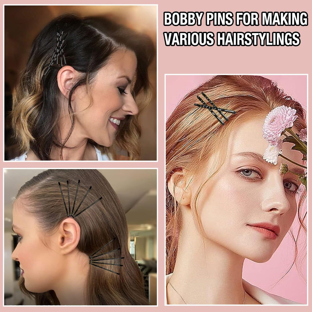 AITRAI waved non-slip bobby pins promote secure hold throughout the day.