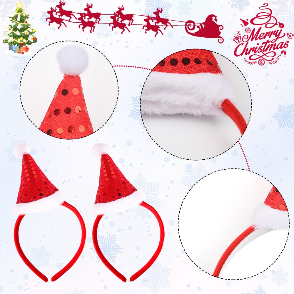 AIUPUOC two-piece set for versatile Christmas hair decorations and gifts.