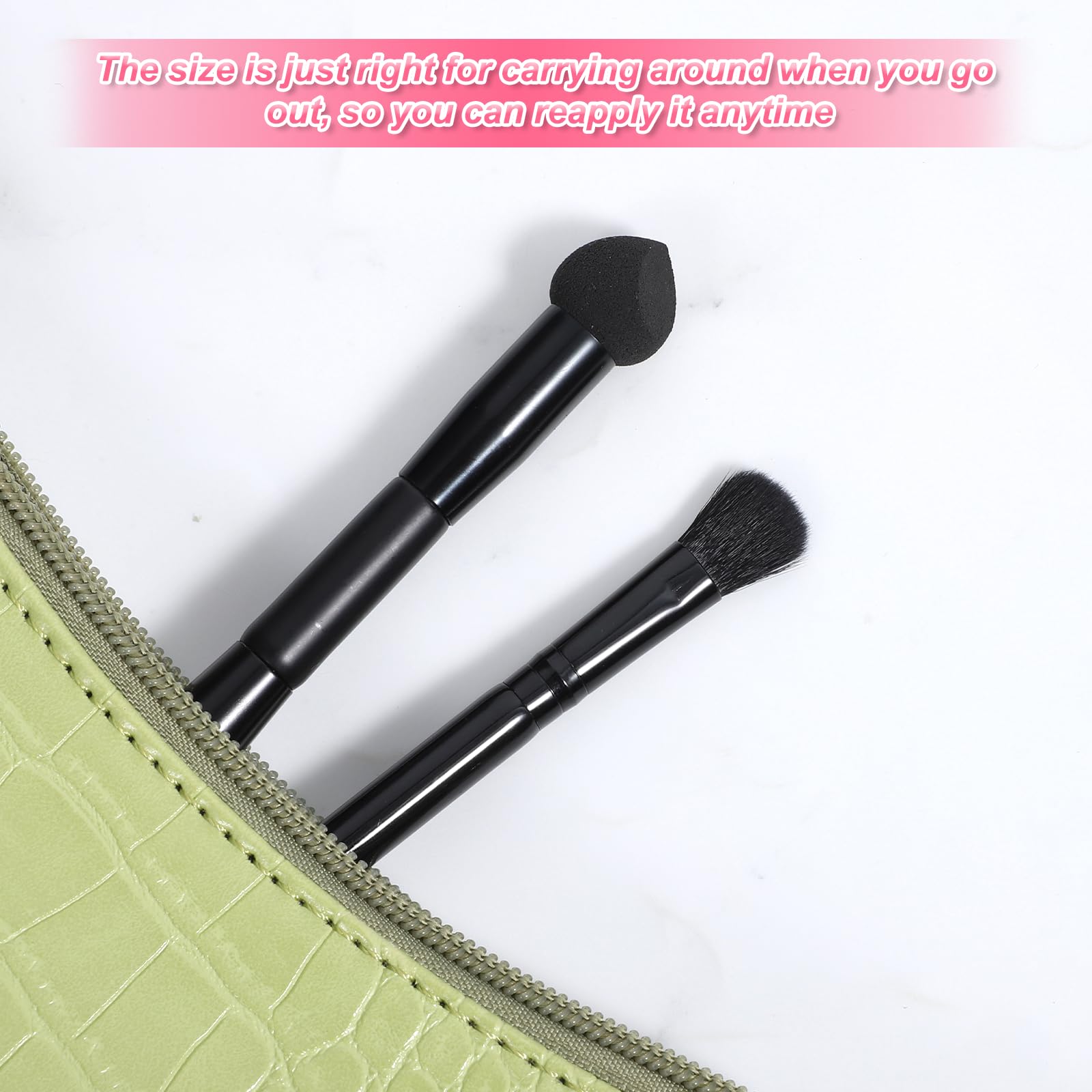 Aiyorse premium contour and concealer brush for versatile beauty tasks.