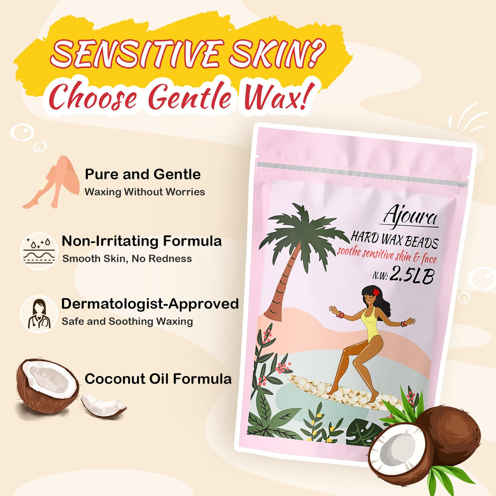 Ajoura wax beads delivering long-lasting smoothness after waxing