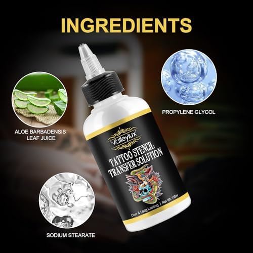 akareni stencil gel for tattooing offers skin-safe, non-irritating application