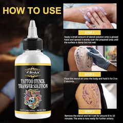 akareni tattoo stencil transfer gel delivers clear, sharp patterns that resist smudging