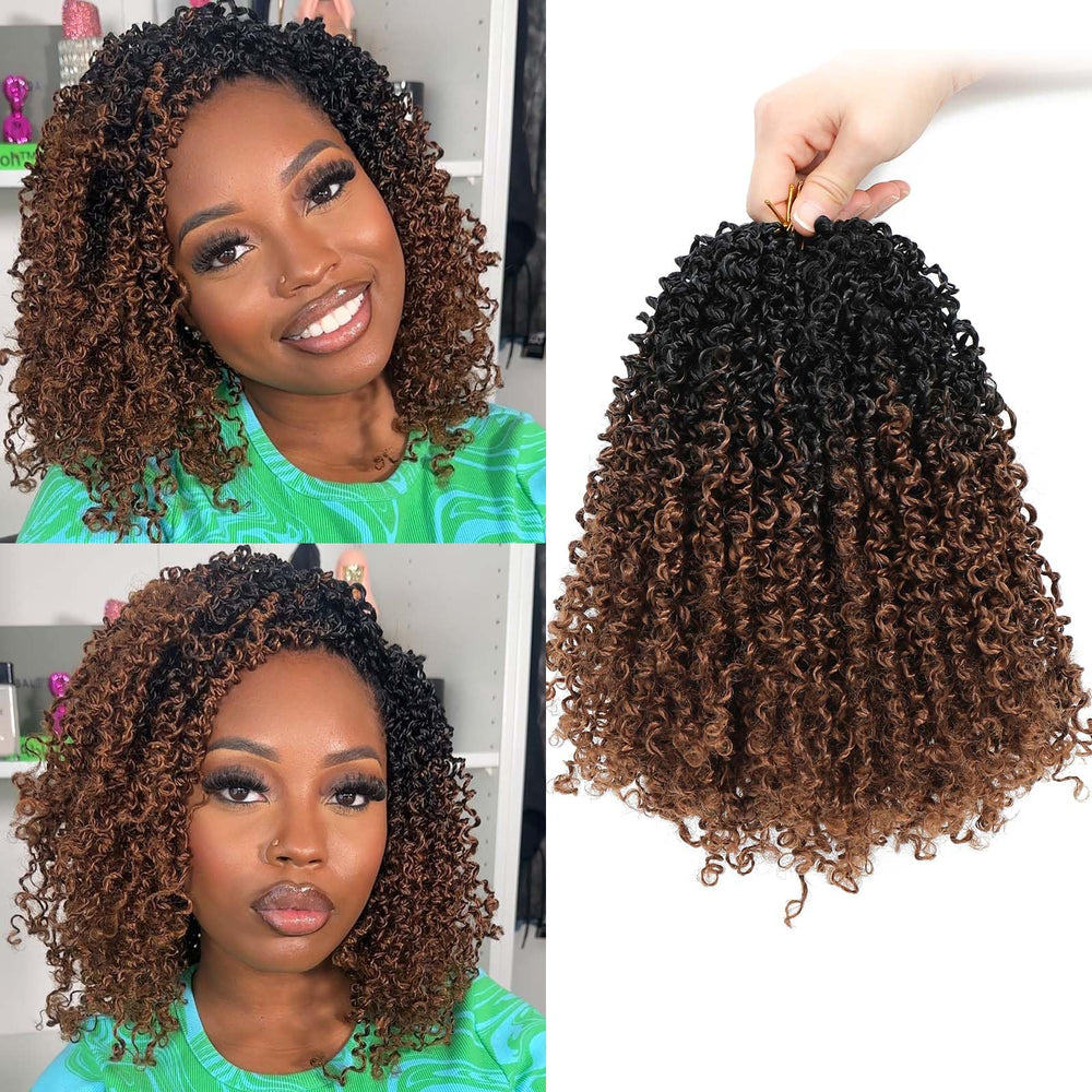 Aksice fullness and volume crochet braids enable versatile looks