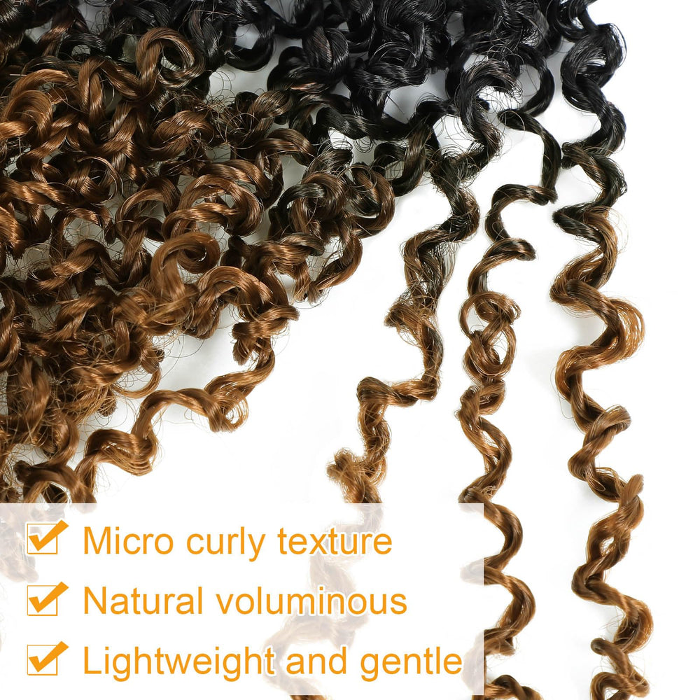 Aksice passion micro twist braids provide extra fullness for flair