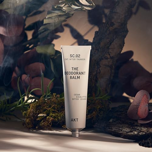 AKT Deodorant Balm chest application for versatile everyday use