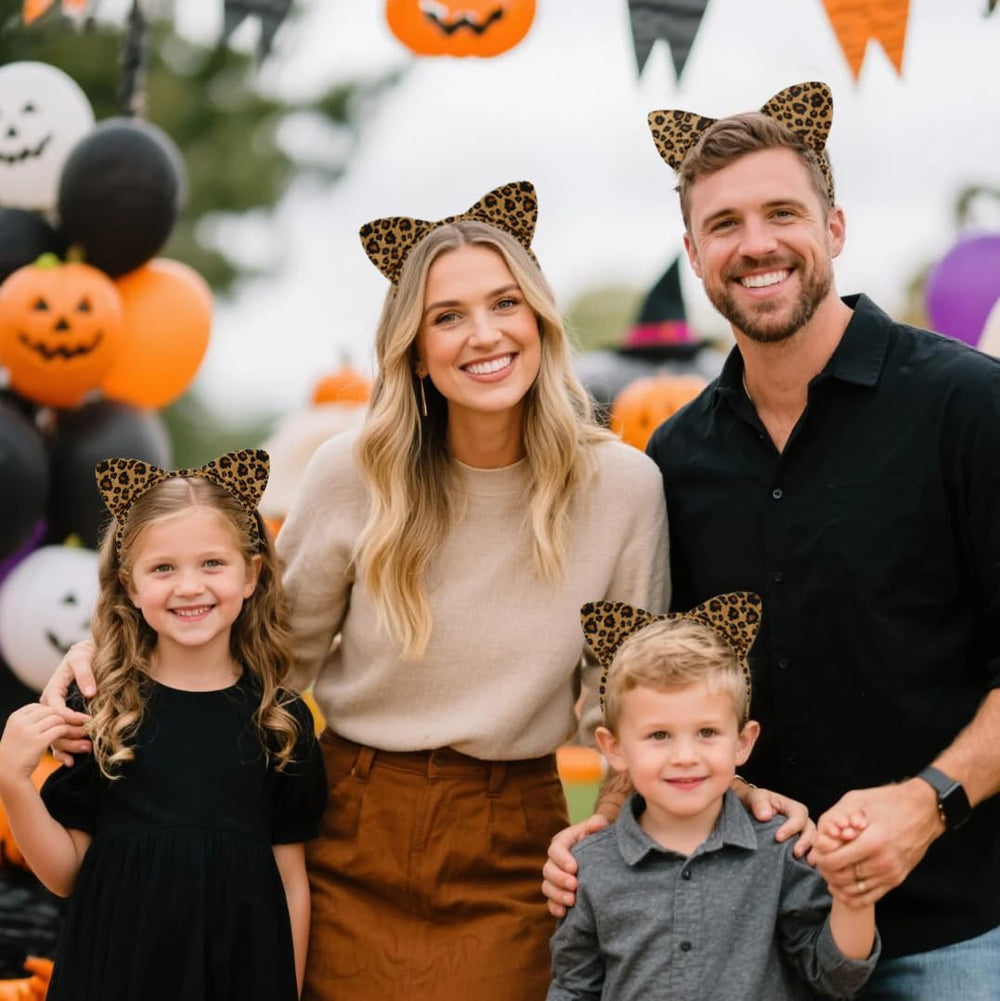 AKTVSHOW leopard ears headband serves as a fun party favor to delight guests.
