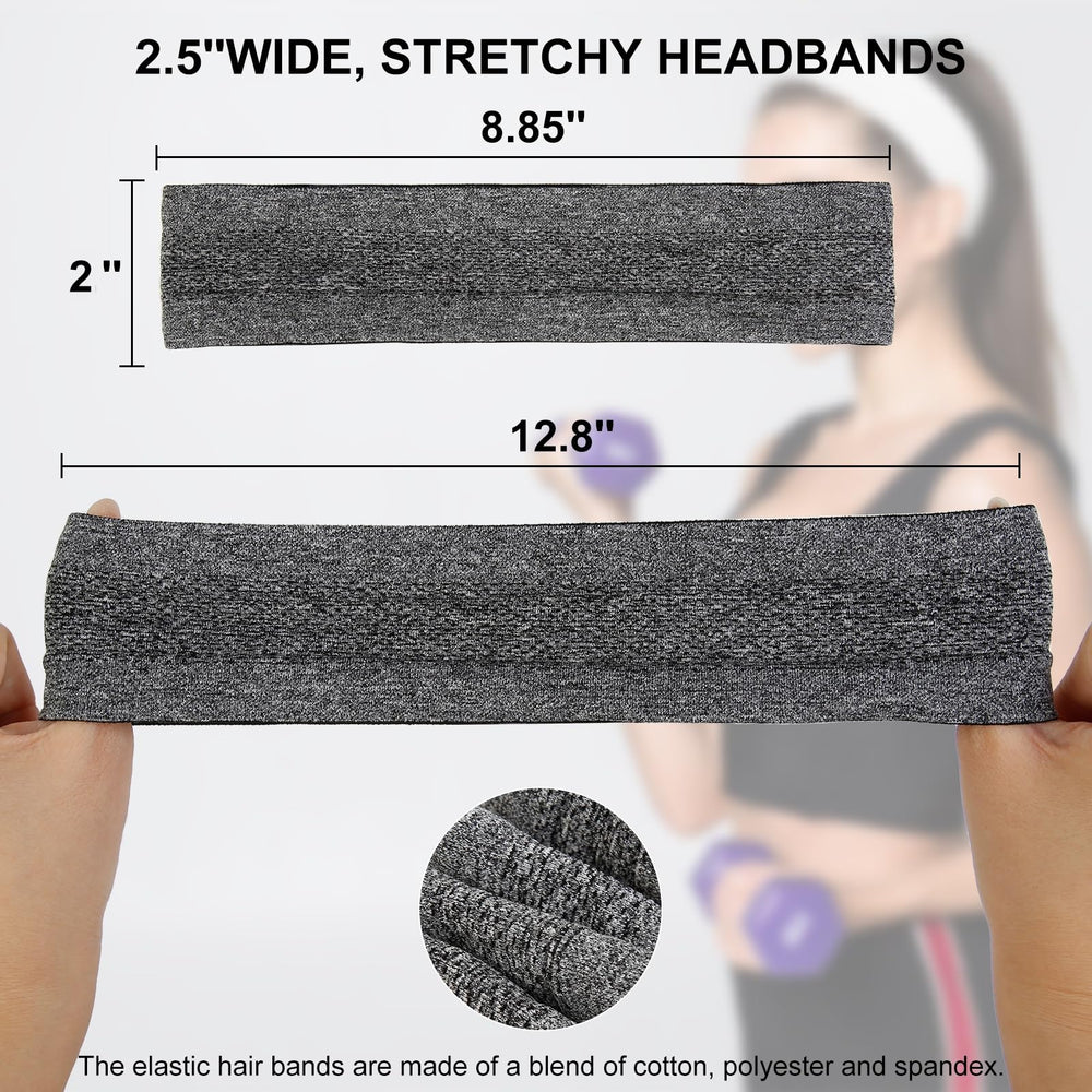AKTVSHOW Sweat Bands Headbands mesh fabric detail highlighting breathability and moisture management